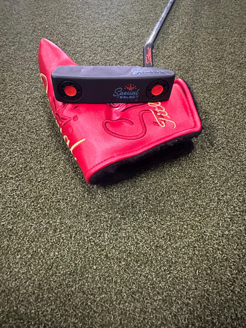 Scotty Cameron Putter Custom 34" Black, Orange & Blue Scotty Cameron Special Select Newport 2.5