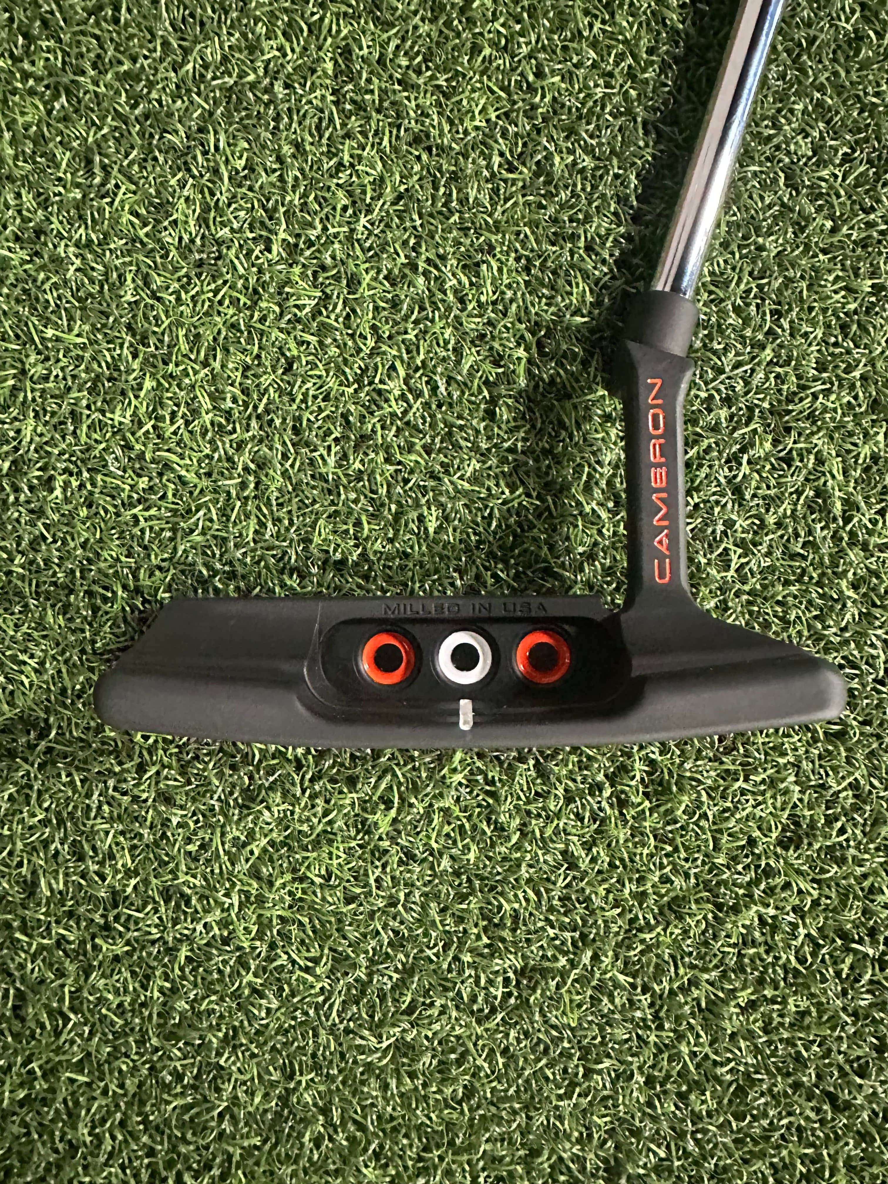 Scotty Cameron Putter Custom 34" Left Black and Orange Scotty Cameron Special Select Newport 2